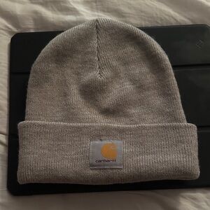 Carhartt Light Gray Knit Beanie